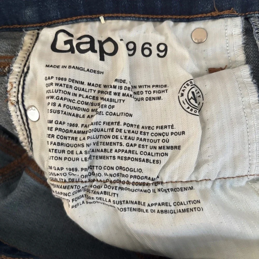 GAP Women's Jeans 29R NWT True Skinny Super High Rise Black Velvet Trim